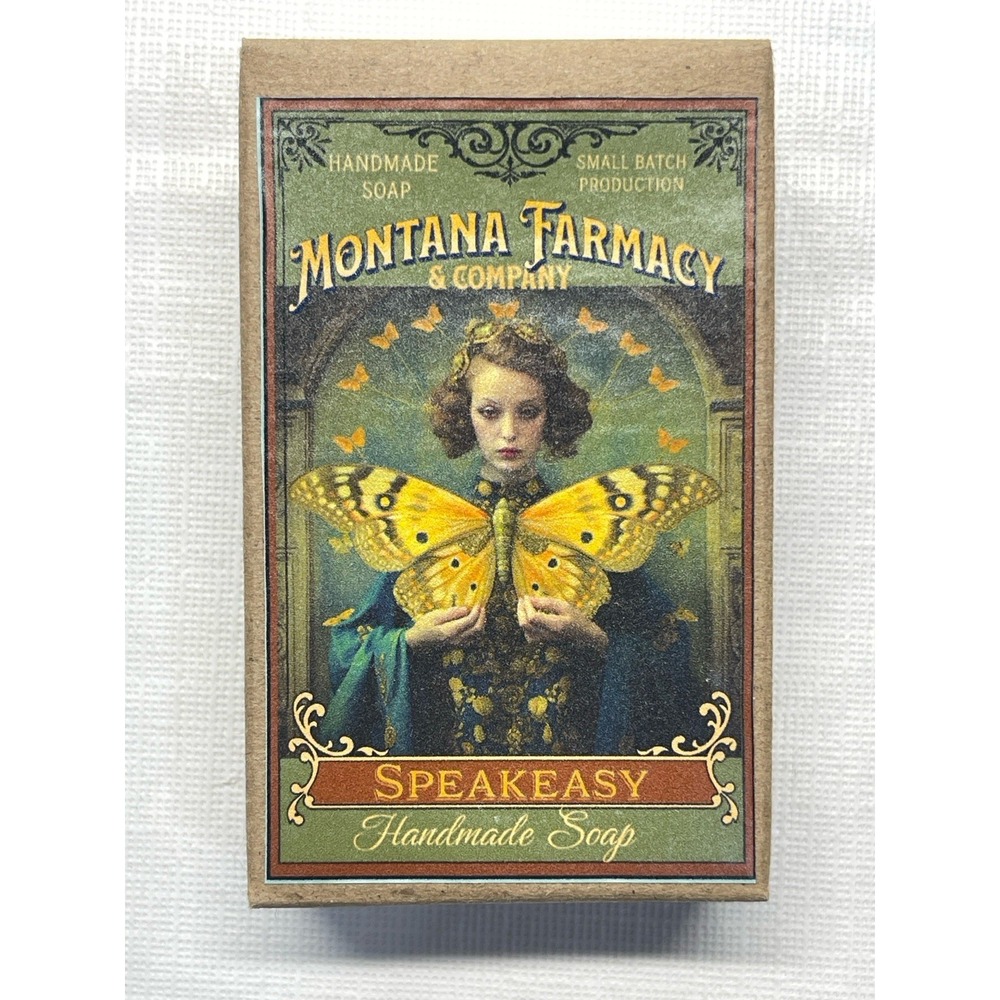 Montana Farmacy Speakeasy Handmade Soap 4oz Exotic Bergamot Herbal
